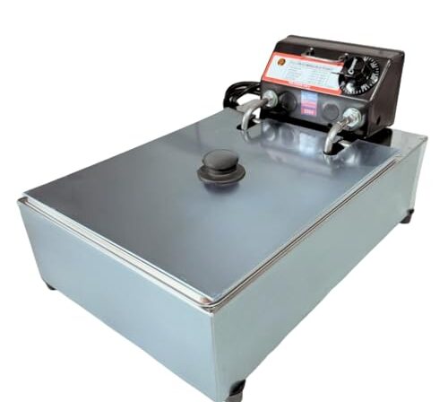 Fritadeira Elétrica Industrial Cuba 5L Econômica com Tampa (220, Volts)