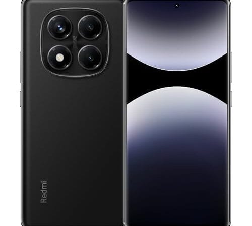 Smartphone Xiaomi Redmi Note 14 Pro 5G Midnight Black (Preto) 8GB RAM 256GB ROM NFC