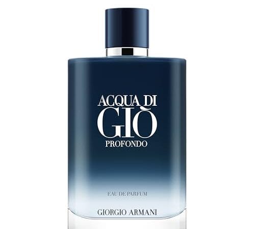 Armani Beauty, Acqua di Giò Profondo Eau de Parfum, 200ml, Giorgio Armani, Perfume Masculino, Fragrância Aquática Amadeirada com Notas de Lavanda, Patchouli, Alecrim e Mandarina Verde