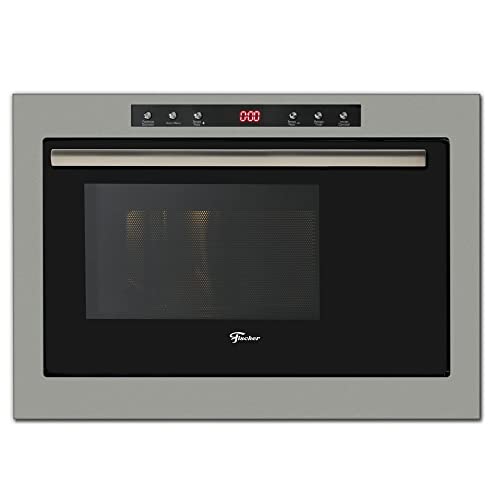 FISCHER FORNO MICRO-ONDAS EMBUTIR INFINITY 25L COM DOURADOR INOX 127V - 25378-55520
