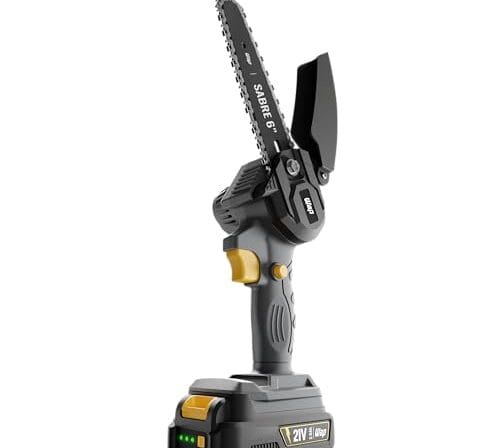 WAP Motoserra Sabre à Bateria 6" K21 S01, com Autonomia de 20 Minutos e Corte Máximo de 10cm, 3600rpm 21V Bivolt