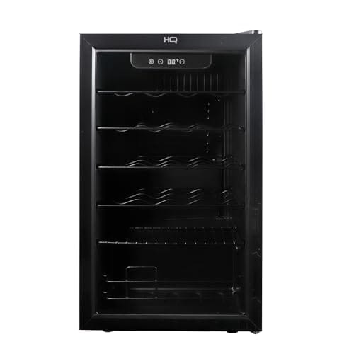 Adega de Vinhos Compressor HQ 75 Litros 24 Garrafas Preto HQ-AV24H (220, Volts)