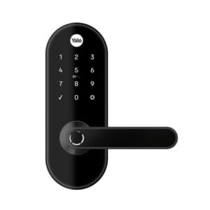 Fechadura Digital YMC 420W Preto Fosco | Yale