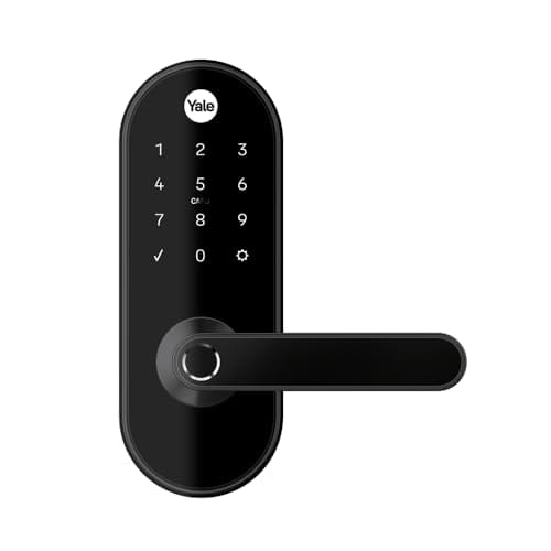 Fechadura Digital YMC 420W Preto Fosco | Yale