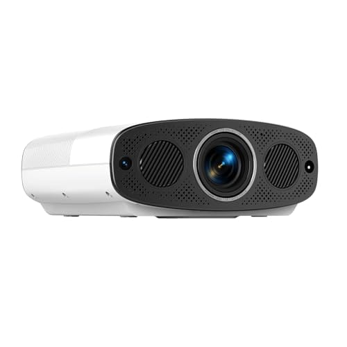 Projetor VEVSHAO A22 Full HD 1080P 4K, 1000 ANSI Lumens, Foco Automático, Suporta Projeção sem Fio e Tela Grande de 300 Polegadas, Sistema Android, Perfeito Para Home Theater e Reuniões de Negócios