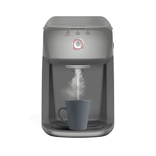 Purificador de Água Quente 800ml Gelada 2,4L Fria e Natural Motor Compressor controle de temperatura reservatorio de 3,3L total Alerta troca de Filtro refil 6 meses ou 3000l Cinza PH41X 220V