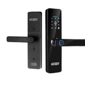 Fechadura Digital Biométrica Inteligente Eletrônica Touch, Biométrica, Senha, Teclado Numérico - Smart Key Pro