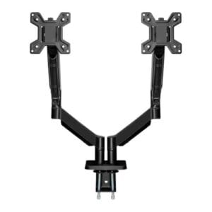 Suporte Articulado Para Dois Monitores Zinnia Nimbo 210 | Pistão à Gás | 13 a 32 Polegadas | Preto | ZNO-ZNNBO210-BK01