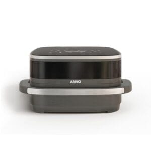 Fritadeira sem Óleo Air Fryer Arno Easy Fry Extra Superfície AFP4, 2200W, Inox, Cesto Super Dimensionado, Duplo Aquecimento, Visor de Vidro, 220V