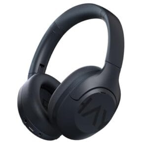 HAYLOU S30 Fones de Ouvido Bluetooth com Cancelamento de Ruído Ativo, Over-Ear Headphones Dobrável e Até 80 horas de bateria para Treino, Academia, Trabalho