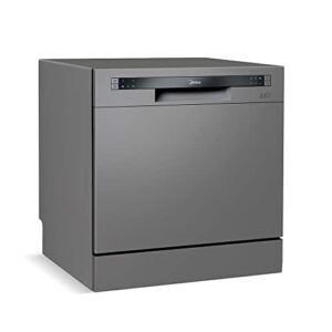 Lava Louças 8 Serviços Prata 220V Midea