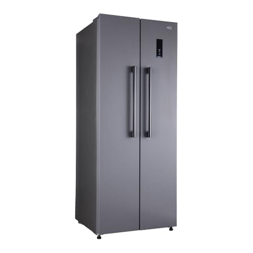 Geladeira Refrigerador HQ Frost Free Side By Side 460 Litros Cinza HQ-460SBSFF (127V)