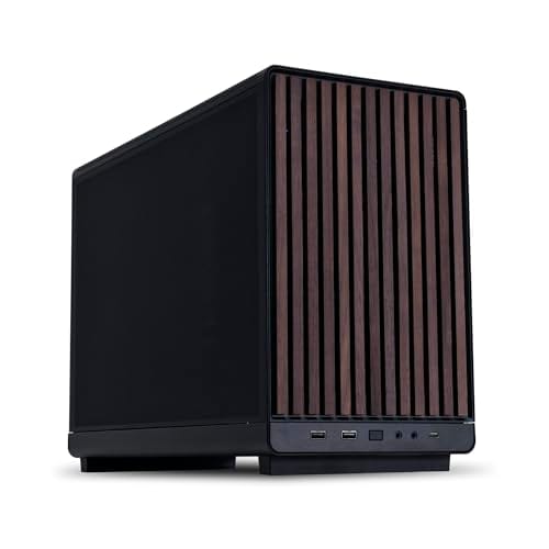 Lian Li Chassi micro fator de forma A3-mATX-WD-26,3L - sem ventiladores incluídos - suporta design AIO-modularidade de 360 mm - para M-ATX, placa mãe ITX - colaboração de capas DAN - painel frontal de