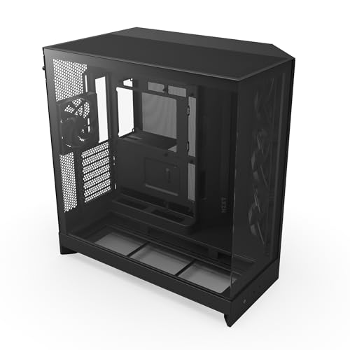 Gabinete NZXT H9 Flow Preto com 4 Fans CM-H92FB-01