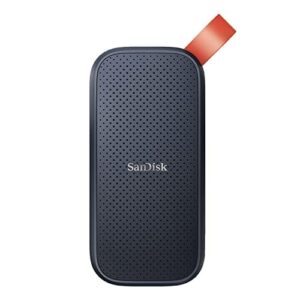 SanDisk SSD portátil de 2 TB - até 800 MB/s, USB-C, USB 3.2 geração 2, firmware atualizado - Unidade de estado sólido externa - SDSSDE30-2T00-G26