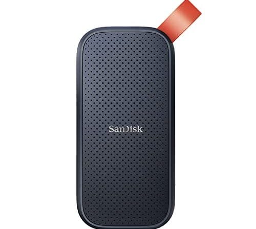 SanDisk SSD portátil de 2 TB - até 800 MB/s, USB-C, USB 3.2 geração 2, firmware atualizado - Unidade de estado sólido externa - SDSSDE30-2T00-G26