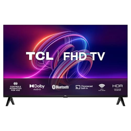 Smart TV TCL 40 Polegadas LED Full HD S5400A Android TV WiFi Bluetooth Google Assistente 40S5400A