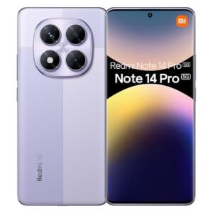 Smartphone Xiaomi Redmi Note 14 Pro 5G Lavender Purple (Roxo Lavanda) 12GB RAM 512GB ROM NFC