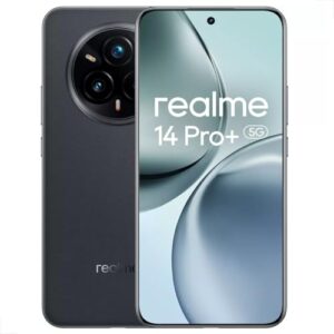 Celular Realme 14 Pro+ 5G, Tela OLED 6,83" 120Hz, Snapdragon 7s Gen 3, Dual SIM, Câmera Tripla 50MP com OIS, Bateria 6000mAh, Resistência IP68/IP69, Desbloqueio Facial (Cinza, 512, GB, 12, GB)