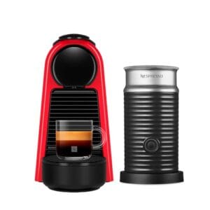Nespresso Combo Essenza Mini Vermelha + Aeroccino 110V