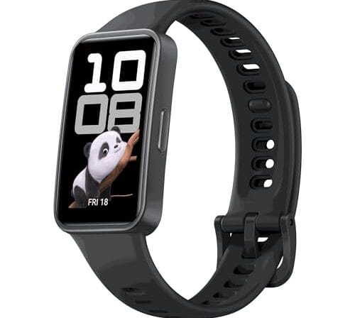 Smartwatch, HUAWEI Band 10, Caixa de Polímeros Duráveis, Análise do Sono em Nível Profissional, Assistente de Bem-estar Emocional, Relógio Smartwatch Compatível com Android e iOS, Preto