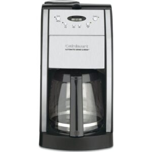 Cuisinart Máquina de café automática DGB-550BKP1, copo para 12 xícaras, preto