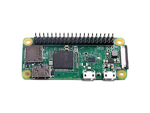 seeed studio Raspberry Pi Zero Wh, Wifi/Bluetooth 4.1, Bluetooth De Baixa Energia, Cabeçalho De 40 Pinos Compatível Com Chapéu, Conector De Câmera Csi, Usrt, Spi, I2C, Com Cabeçalhos