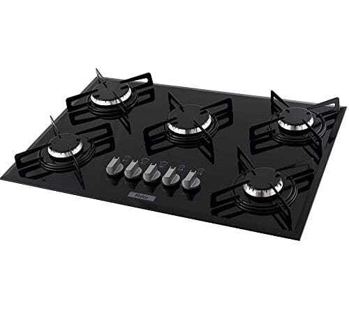 Cooktop a Gás Philco Cook Chef com 5 Bocas Preto