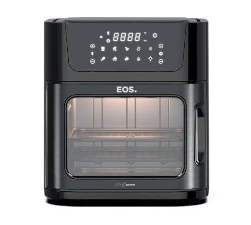 Fritadeira Air Fryer Oven EOS 15 Litros Digital Inox All Black EAF15IP 110V