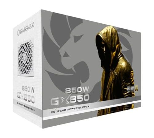 Fonte Modular Gamemax Gx850 Pro 850w Gold Atx 3.0 Pcie 5.0 Branca
