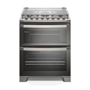 Fogão Electrolux 5 Bocas Experience com PerfectCook360 Prata (FE5DC) 127V