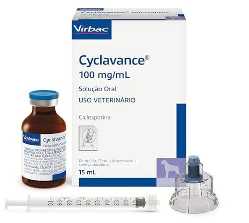 Virbac Cyclavance Tratamento de Dermatites Atópicas para Cães 15 mL