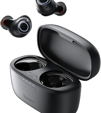 Baseus Bowie MA10 ANC Fone De Ouvido Bluetooth com Cancelamento de Ruído Ativo, IPX6 À Prova D'água (MA10)