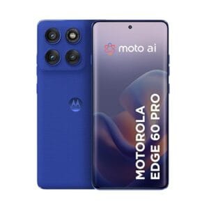 Smartphone Motorola Edge 60 PRO 5G - 256GB 24GB (12GB RAM+12GB Ram Boost) Tela Quad-Curve moto AI 50MP Sony Camera ultrarresistencia militar IP68 + IP69 - Azul Marinho