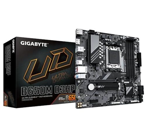 Placa Mãe Gigabyte B650M D3HP (AM5/4xDDR5/HDMI/DP/USB 3.2/M.2)