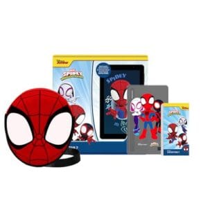 Tablet Infantil Positivo Vision Tab 7 Spidey - Octa-Core 3GB RAM 64GB, 7” IPS, Android 14 Go, Wi-fi - Capa e Bolsa - Preto