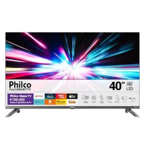 Smart TV 40” Philco Roku TV LED Dolby Audio PTV40M9GR2CGB