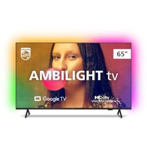 PHILIPS, Smart TV, Ambilight 65" 4K, 65PUG7908/78, Google TV, Comando de Voz, HDR, Dolby, VRR, ALLM