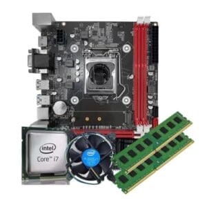 KIT UPGRADE INTEL CORE I7 4770 + PLACA MÃE H81 LGA1150 + 2X 8GB RAM DDR3