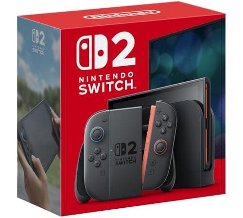 Nintendo, Console, Nintendo Switch 2, Nacional, Portátil e Doméstico, Bateria de até 9 Horas, Inclui Joy-Con com Suporte e Alças, 1 ano de Garantia - Modelo Nacional de Tomada