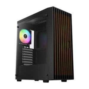 Gabinete Gamer Gamdias Aura GC4 Elite ARGB Preto com 3 fans