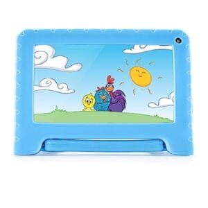 Tablet Infantil Galinha Pintadinha 7" 4GB RAM, 64GB, Controle Parental, Wi-Fi, Android 13, Case, Quad Core - NB419