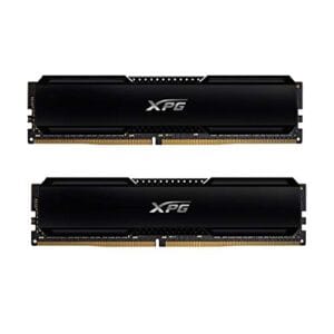 XPG GAMMIX D20 DDR4 3200 MHz 32 GB (2 x 16 GB) PC4-25600 SDRAM 288 pinos UDIMM Kit de memória para desktop preto (AX4U320016G16A-DCBK20)