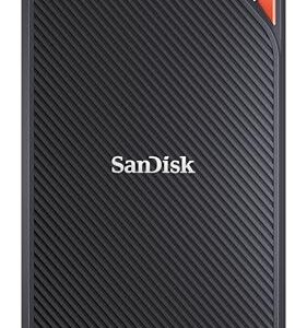 SanDisk 2TB Extreme PRO Portable SSD with USB4, Up to 3800 MB/s Read and 3700MB/s Write, USB-C, USB 3.2, Backwards Compatible, IP65 Water and Dust Resistance - SDSSDE82-2T00-G25