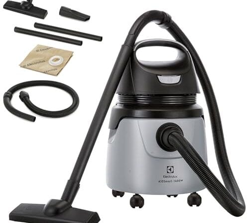 Aspirador água pó Electrolux potente função sopro limpeza profunda 1400W 18L total 11L util protetor termico A10N1 220v