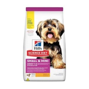 Ração Hill's Science Diet Pequenos e Mini para Cães Adultos Sabor Frango - 7.03kg