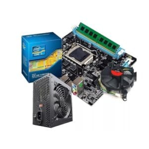 Kit Upgrade I5 Placa Mãe H61 C/Fonte 500w 16gb Ram Cor Preto