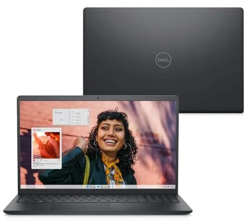 Notebook Dell Inspiron I15-I1300-A30P 15.6" Full HD 13ª Gen Intel Core i5 8GB 512GB SSD Win 11 Preto Carbono