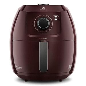 Fritadeira Elétrica sem oleo Grand Airfryer 5L mecanica Electrolux EAF51 vermelha 1800W 110V
