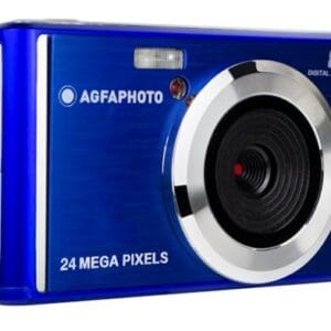 AGFA Photo Realishot DC5500 - Câmera digital compacta, 24 MP, tela LCD de 2,4 polegadas, zoom digital 8X, vídeo HD 720p, memória SD externa, bateria de lítio